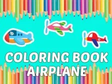 Livre de coloriage Avion pour enfants Éducation